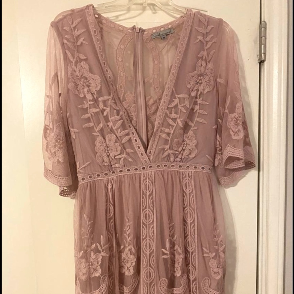 Sheer maxi romper. NOT MATERNITY.